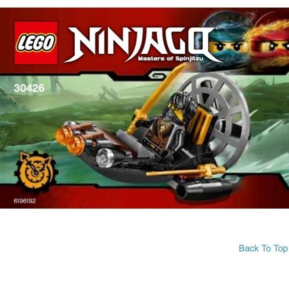 NEW Lego Ninjado Masters of Spinjitzu #30426 Stealthy Swamp Airboat circa 2017 - Picture 1 of 8